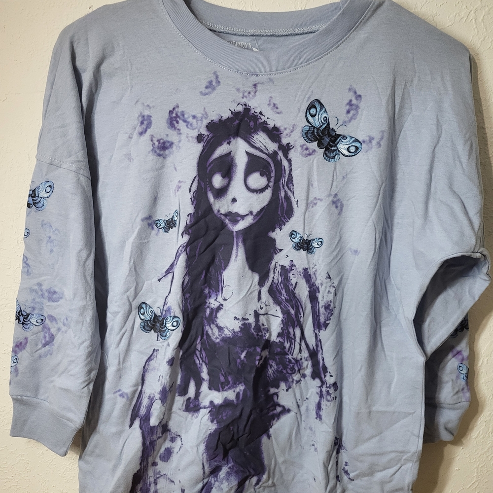 Kids Long Sleeve Corpse Bride Graphic Tee